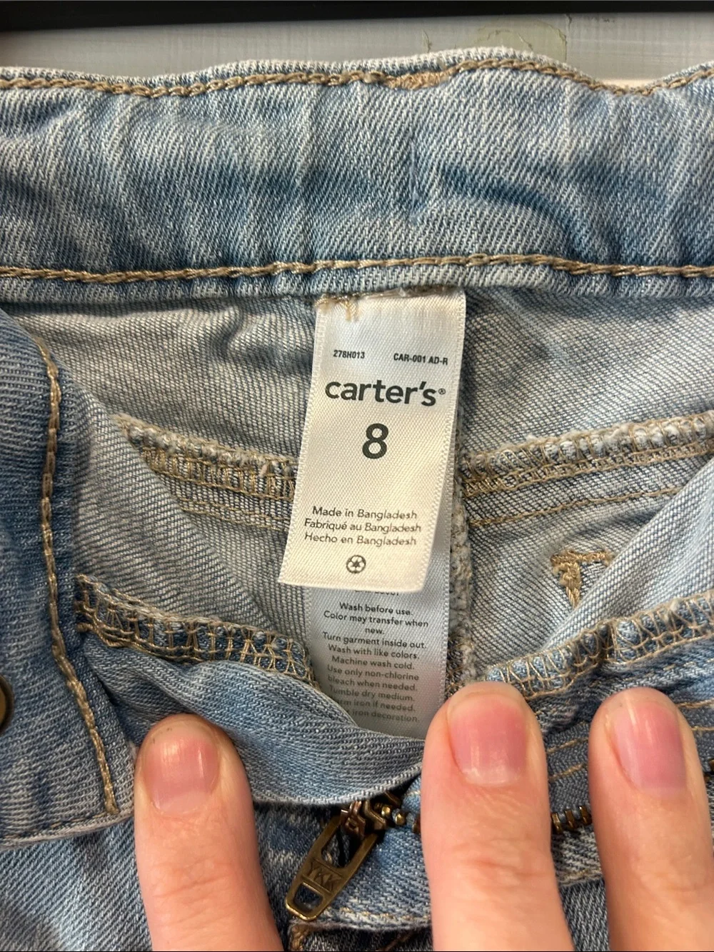 Light Blue Jeans - Classic Straight Fit